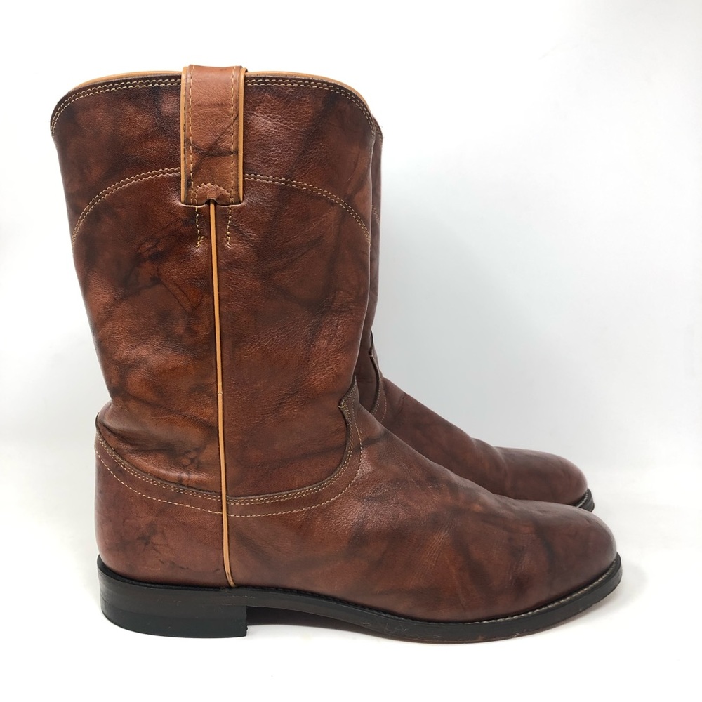 Justin Men’s Deerlite Cowhide Roper Boots